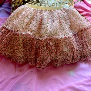 Toddler girl skirt